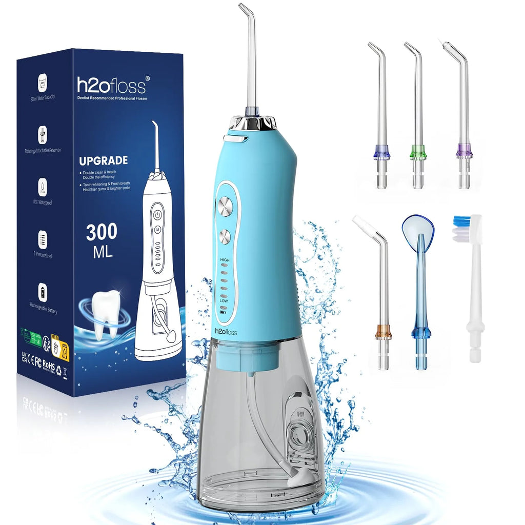 Professional Cordless Water Flosser – Dental Oral Irrigator for Healthy Gums