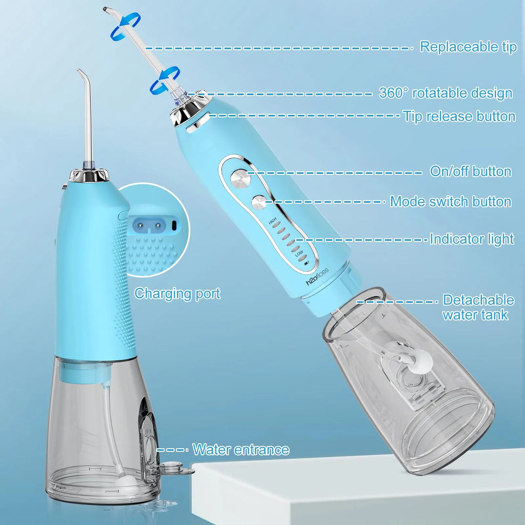 Professional Cordless Water Flosser – Dental Oral Irrigator for Healthy Gums