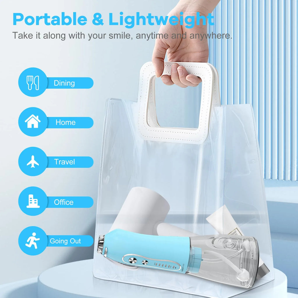 Professional Cordless Water Flosser – Dental Oral Irrigator for Healthy Gums