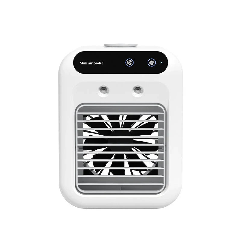 Mini Portable Air Cooler – USB Rechargeable Fan for Room, Car & Office