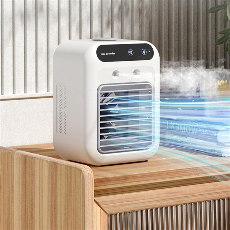 Mini Portable Air Cooler – USB Rechargeable Fan for Room, Car & Office
