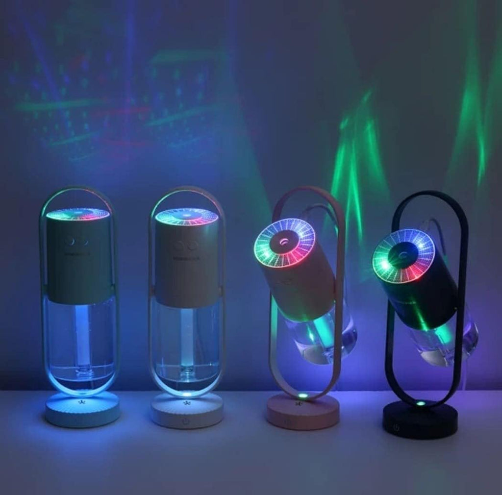 Magic Mist  Aroma Humidifier & Projector: Car/Home Air Purifier