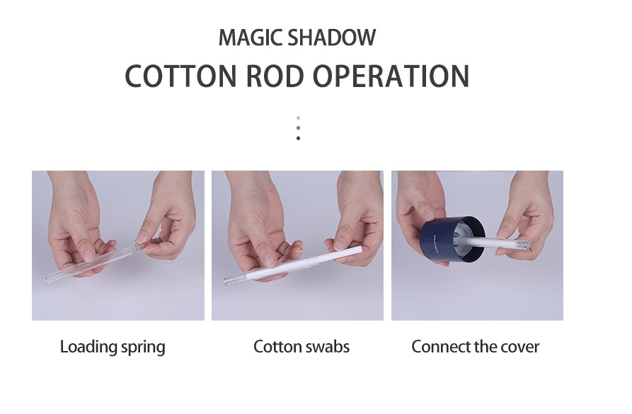 Magic Mist  Aroma Humidifier & Projector: Car/Home Air Purifier