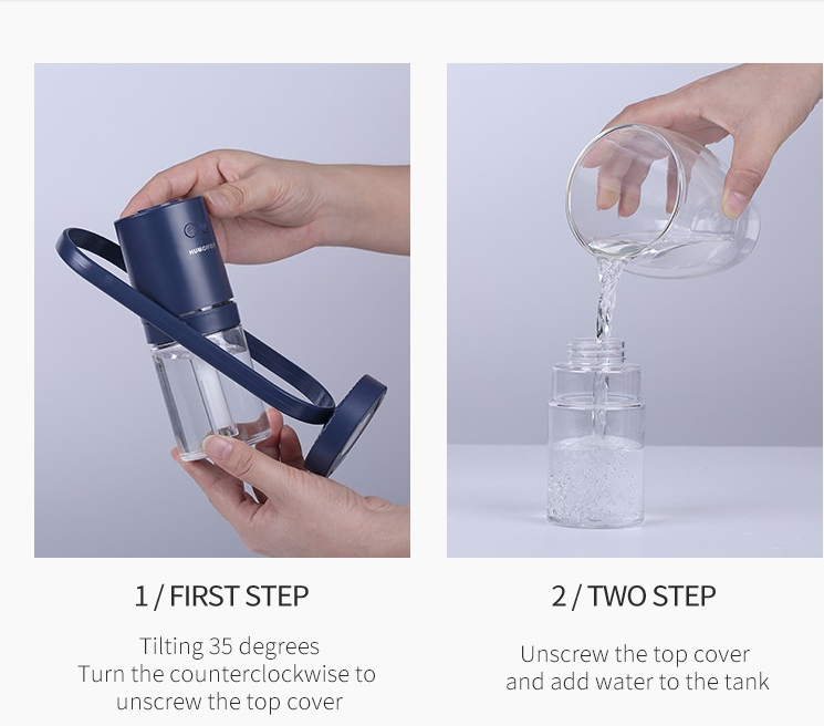 Magic Mist  Aroma Humidifier & Projector: Car/Home Air Purifier