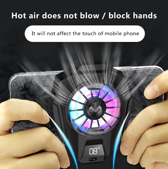 Hyper Chill Mobile Radiator  Ultra-Fast Cooling for Mobile Gaming  Plug & Play USB-C Compatible
